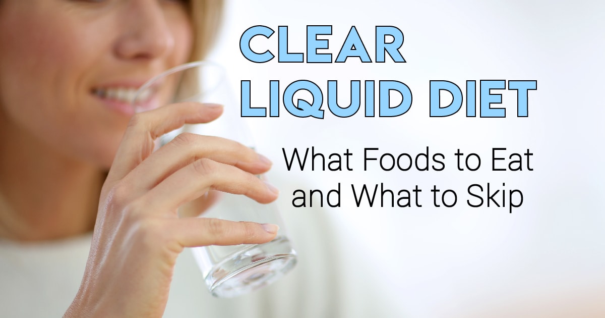 Full Liquid Diet Foods