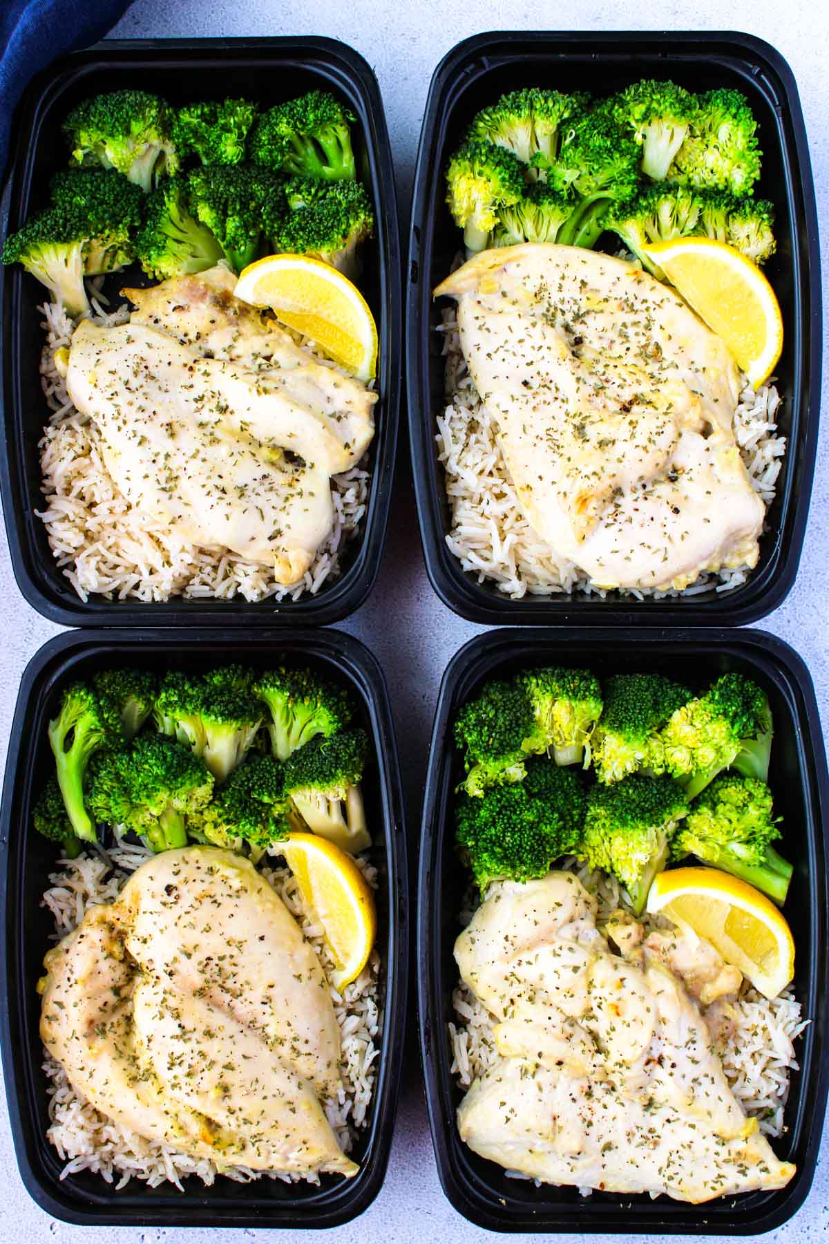 Healthy Chicken and Rice Meal